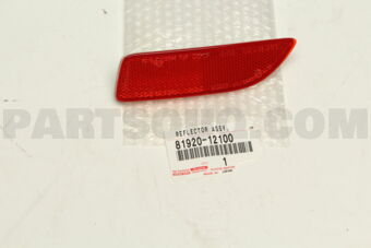8192012100 REFLECTOR ASSY, REFLEX, LH
