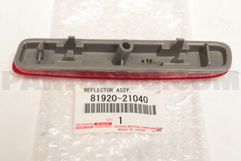 8192021040 REFLECTOR ASSY, REFLEX, LH