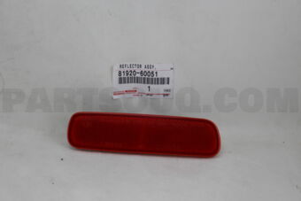 8192060051 REFLECTOR ASSY, REFLEX, LH