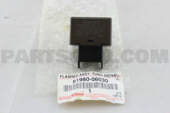 8198006030 FLASHER ASSY, TURN SIGNAL