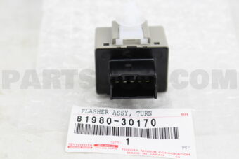 8198030170 FLASHER ASSY, TURN SIGNAL