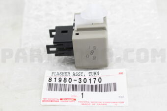 8198030170 FLASHER ASSY, TURN SIGNAL