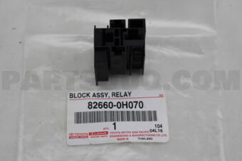 826600H070 BLOCK ASSY, RELAY
