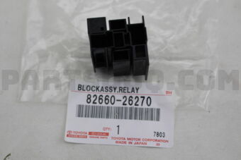 8266026270 BLOCK ASSY, RELAY
