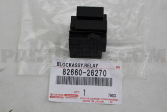 8266026270 BLOCK ASSY, RELAY