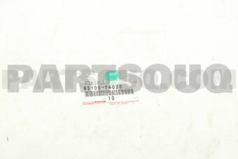 8310924020 BULB, COMBINATION METER, NO.1