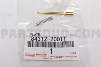 8431220011 Toyota PLATE, HORN CONTACT