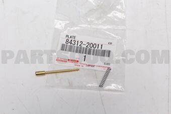 8431220011 Toyota PLATE, HORN CONTACT