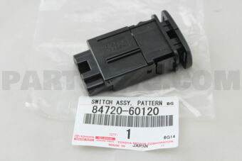 8472060120 SWITCH ASSY, PATTERN SELECT