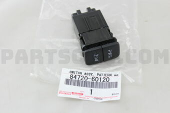 8472060120 SWITCH ASSY, PATTERN SELECT
