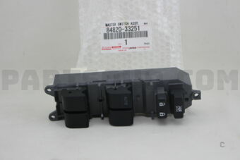 8482033251 MASTER SWITCH ASSY, POWER WINDOW R