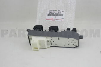 8482033251 MASTER SWITCH ASSY, POWER WINDOW R