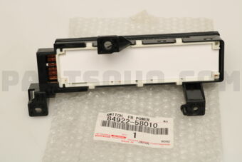 8492258010 SWITCH ASSY, POWER SEAT FRONT, RH