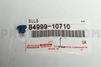 8499910710 BULB (FOR PATTERN SELECT SWITCH)