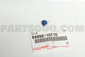 8499910710 BULB (FOR PATTERN SELECT SWITCH)
