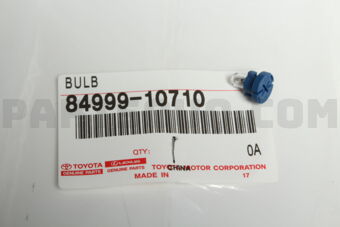 8499910710 BULB (FOR PATTERN SELECT SWITCH)