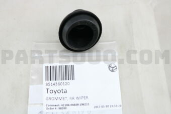 8514360120 GROMMET, REAR WIPER MOTOR
