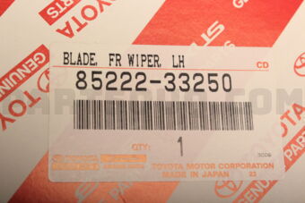 8522233250 Toyota BLADE, FR WIPER, LH