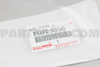 8522250040 BLADE, FR WIPER, LH