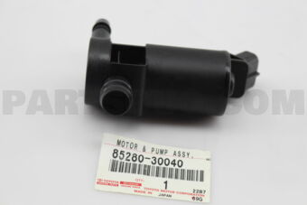 8528030040 MOTOR AND PUMP ASSY, HEADLAMP CLEA