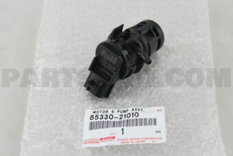 8533021010 MOTOR AND PUMP ASSY, WINDSHIELD WA