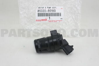8533060180 MOTOR & PUMP ASSY, RR WASHER