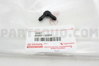 8535520200 JOINT, HEADLAMP CLEANER ELBOW, NO.