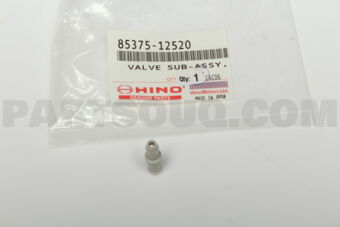 8537512520 JOINT, REAR WASHER HOSE, NO.1
