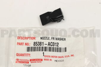 85381AC012 NOZZLE SUB-ASSY, WASHER