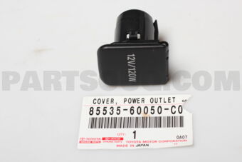 8553560050C0 COVER, POWER OUTLET SOCKET, NO.1