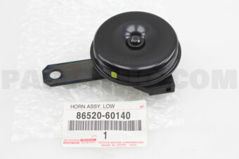 8652060140 HORN ASSY, LOW PITCHED