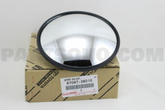 8709736010 MIRROR SUB-ASSY, OUTER UNDER VIEW
