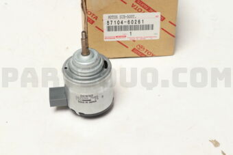 8710460261 MOTOR SUB-ASSY, REAR HEATER BLOWER