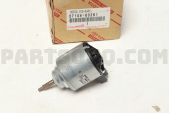 8710460261 MOTOR SUB-ASSY, REAR HEATER BLOWER