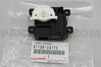 8710628170 DAMPER SERVO SUB-ASSY, REAR COOLIN