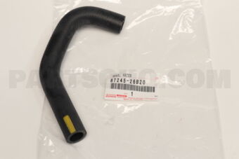 8724526B20 HOSE, HEATER WATER, INLET A