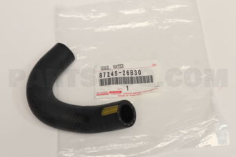 8724526B30 HOSE, HEATER WATER, OUTLET