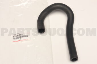 8724550341 Toyota HOSE, HEATER WATER, INLET A