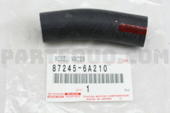 872456A210 HOSE, HEATER WATER, INLET B