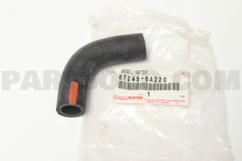872456A220 HOSE, HEATER WATER, INLET A