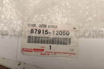 8791512050 Toyota COVER, OUTER MIRROR, RH
