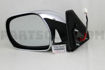879406A250 MIRROR ASSY, OUTER REAR VIEW, LH