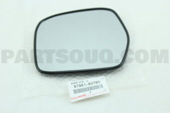 8796160760 MIRROR, OUTER REAR VIEW, LH