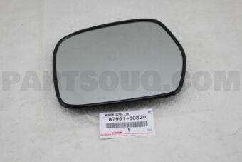8796160820 MIRROR, OUTER REAR VIEW, LH