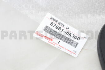 879616A300 MIRROR SUB-ASSY, OUTER REAR VIEW, 