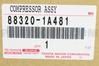 883201A481 COMPRESSOR ASSY, COOLER