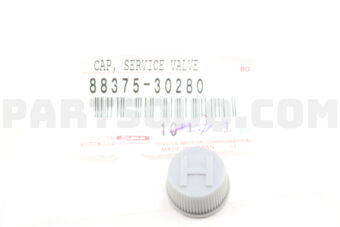 8837530280 CAP, SERVICE VALVE (FOR COOLER PIP