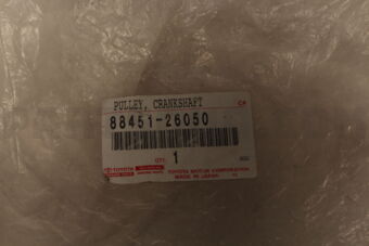 8845126050 Toyota PULLEY, CRANKSHAFT