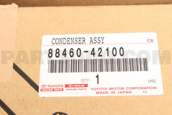 8846042100 CONDENSER ASSY, COOLER