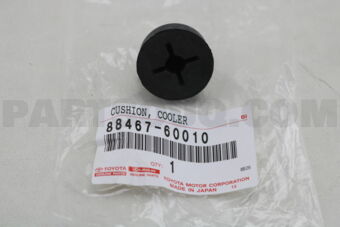 8846760010 CUSHION, COOLER CONDENSER, NO.2